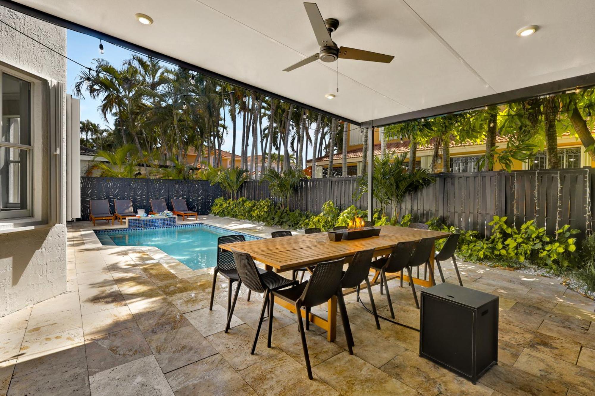 Luxe Pool, Bbq & Fire Pit - 5 Min To Dolphinmall Holiday home Miami