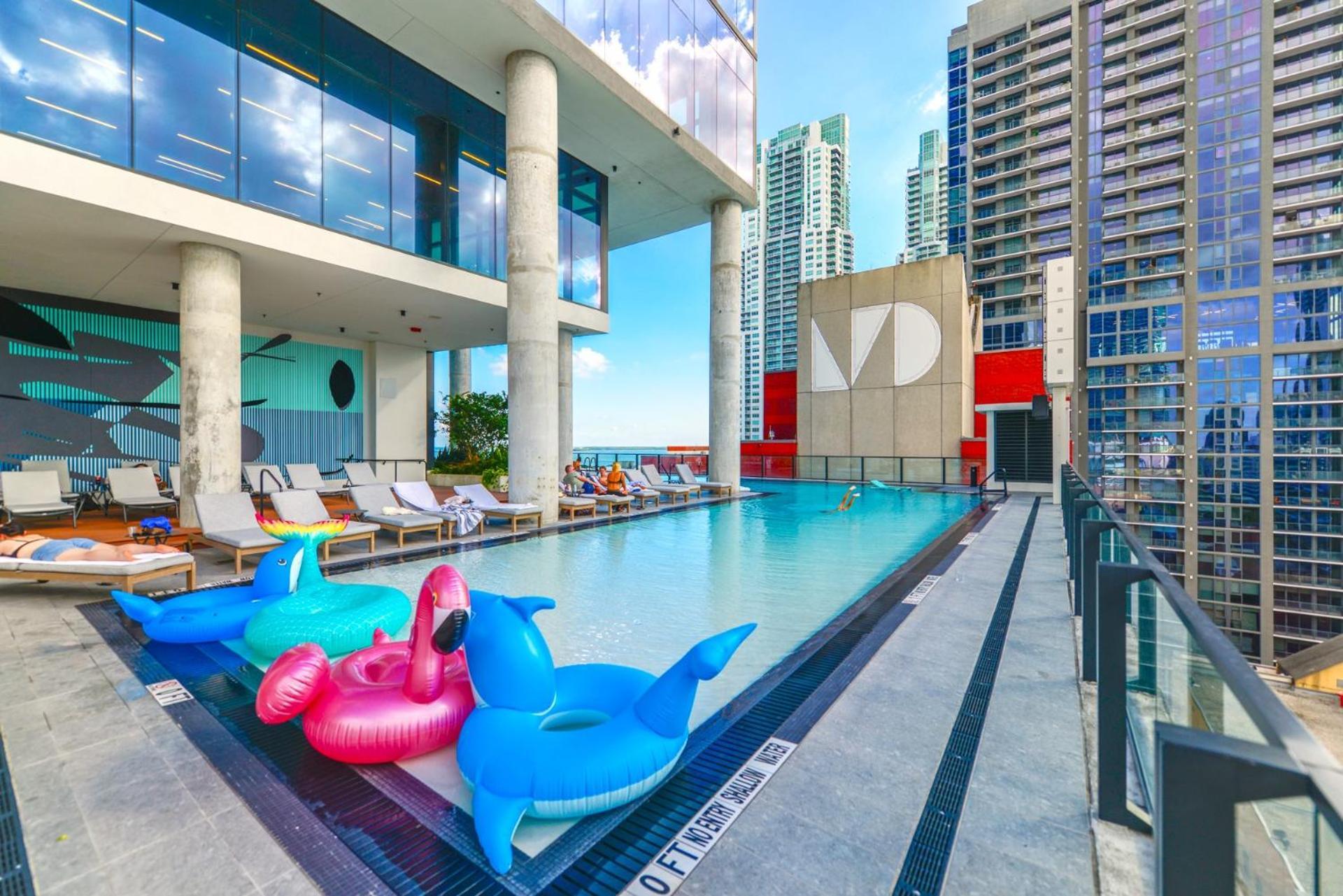 Apartamento Studio With Amazing City View At Downtown Miami