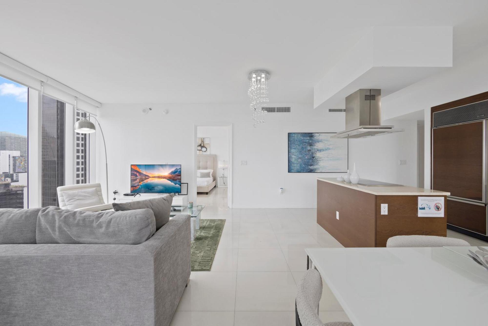 2b2b W Water View - Free Parking - Pool - Lux * Miami