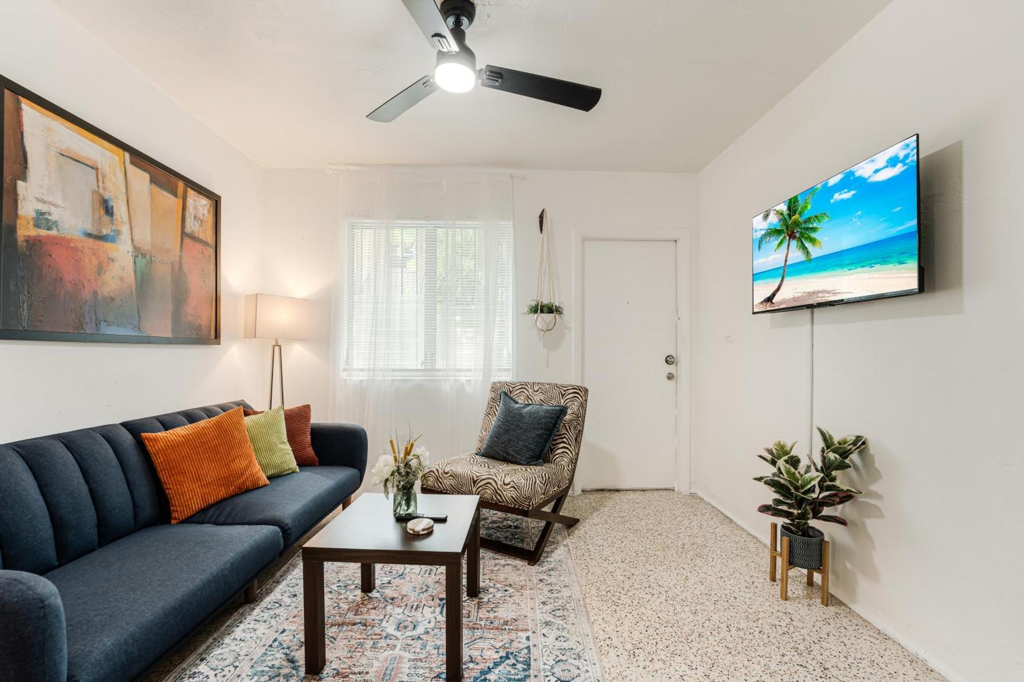 Cozy 1br Escape With Free Parking In Vibrant Mia Apartamento *