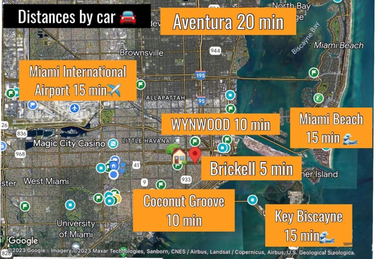 Holiday home Charming 3bedroom 1bathroom Home, Walking Distance From Brickell