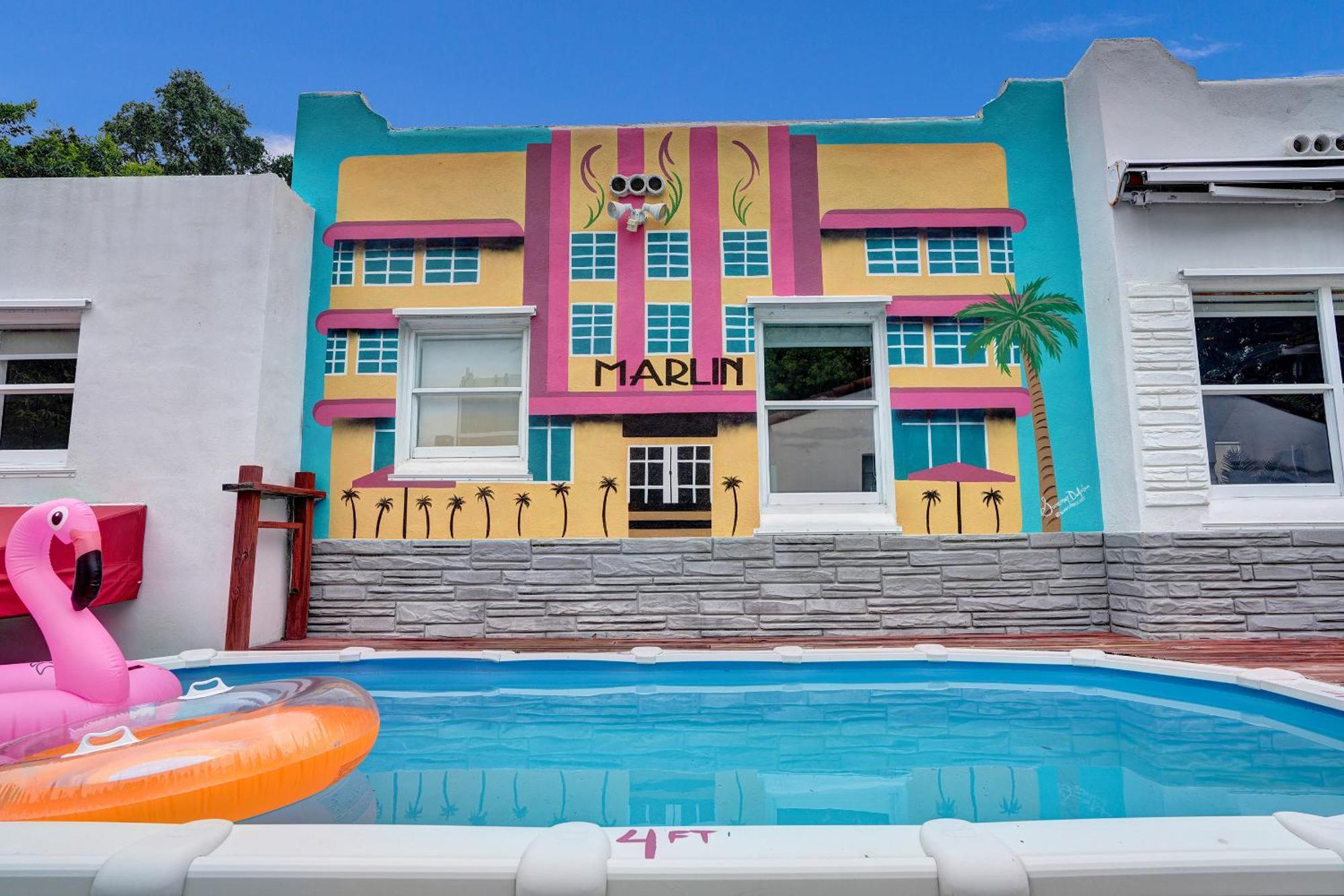 Holiday home 5 Mins Brickell - Pool & Billiards - Retro *