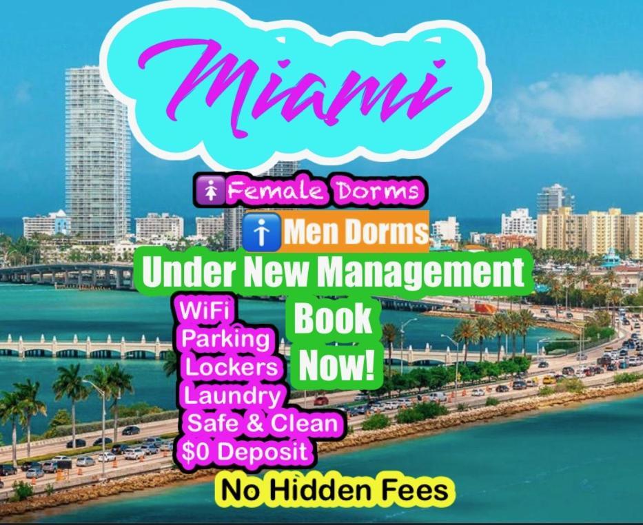 On A Budget - Free Dinner -coffee - Tea - Every Day-female Only Dorms - Men Only Dorms - Under New Management Albergue Miami