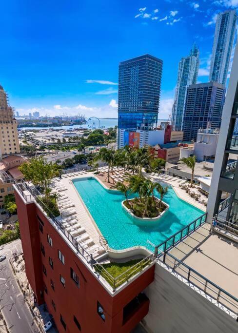 Apartment Magic Miami Amazing Balcony Ocean & City, View Pool,Spa Resort,Heart Of Downtown,Wow!