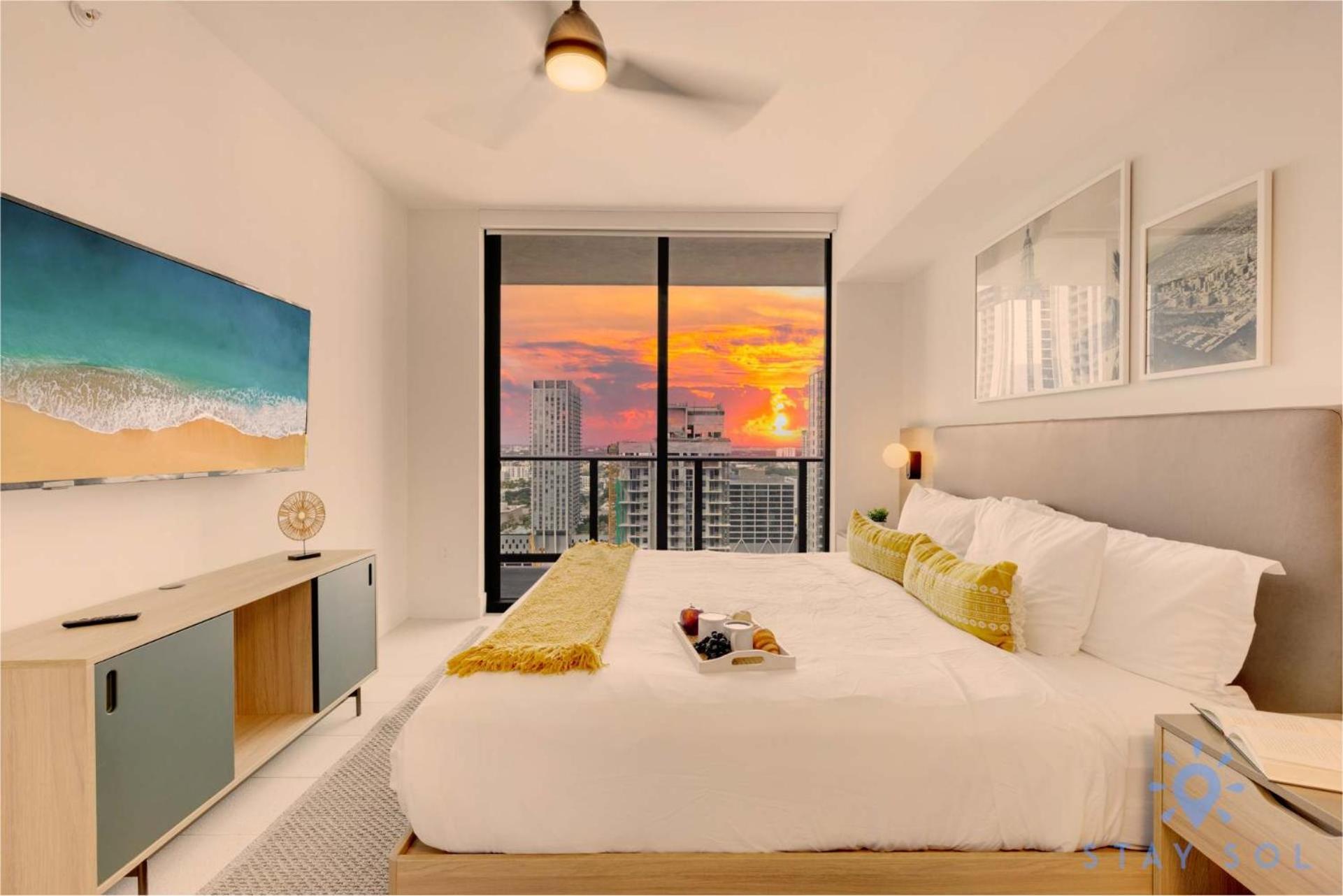 Oasis 1 Bedroom With Pool & Gym Miami