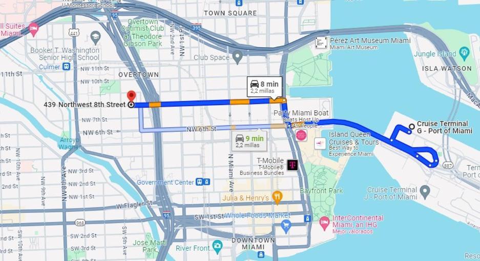 Apartment 202 Near Cruise Port, 5 Min To Downtown, 4 Min To Trains, 14min To Airp Miami