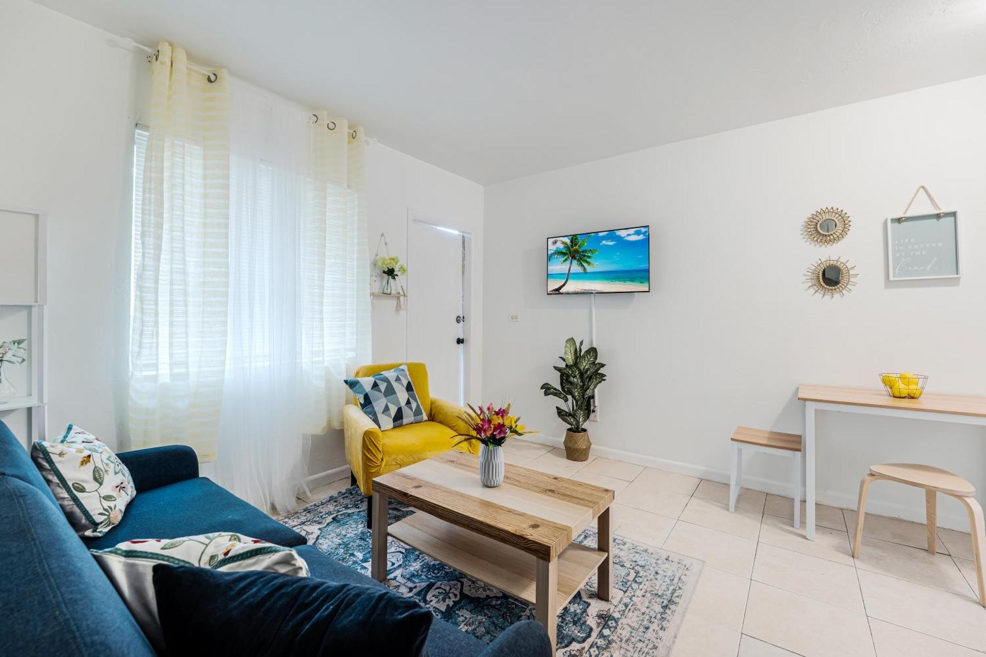Apartamento Tropical 1br Tropical Getaway Mins To Brickell Miami