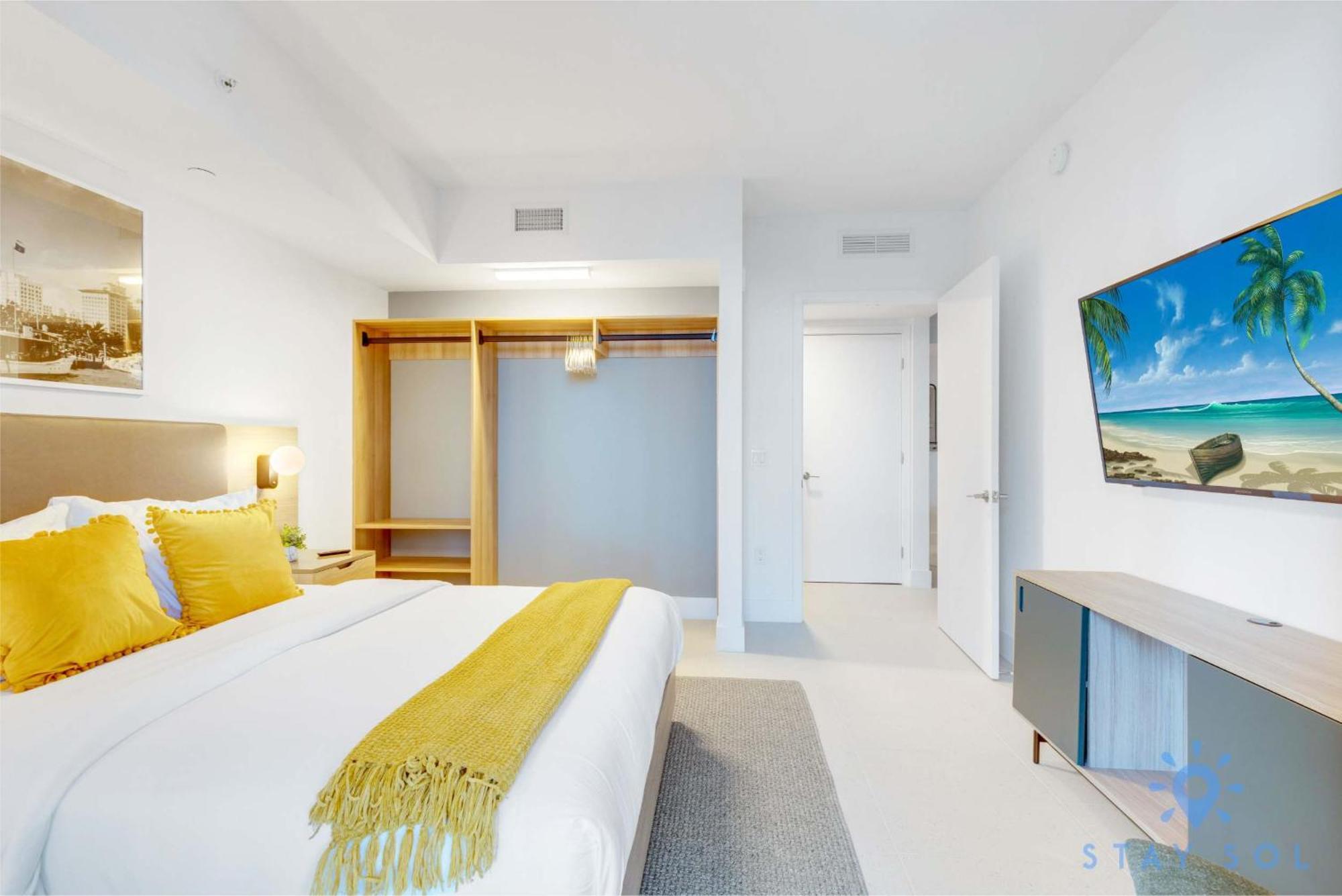 Apartment Modern 2br-2bth- Pool & Gym Miami