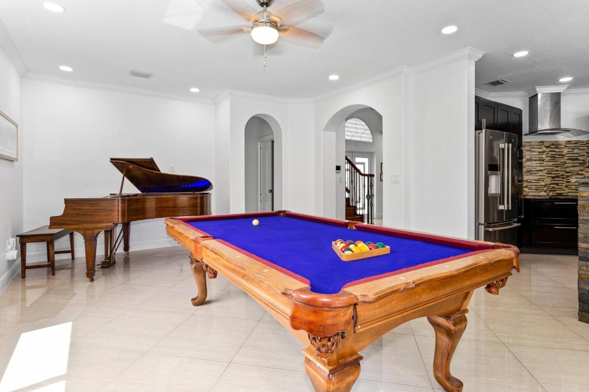 Luxe 5br I Pool Jacuzzi Fire Pit Piano Villa