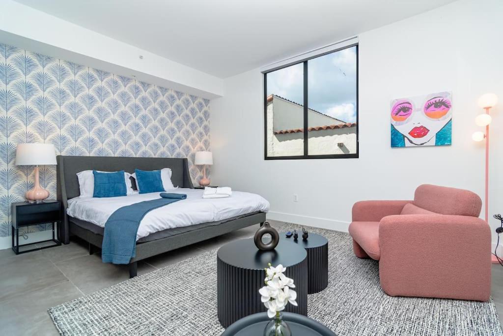 King Bed Brand New Oasis Minutes To Brickell Apartamento Miami