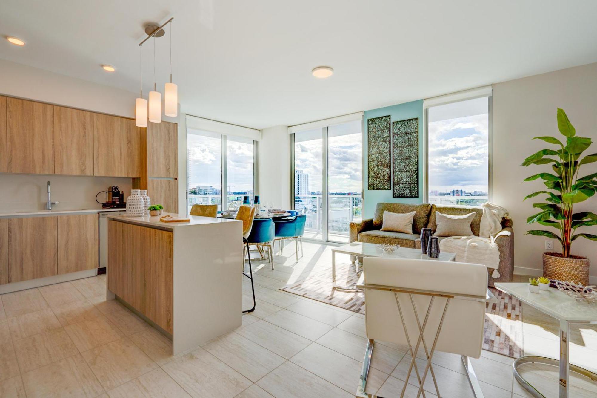3900-902ch Design District, 2 Bedrooms & 2 Bathrooms * Miami