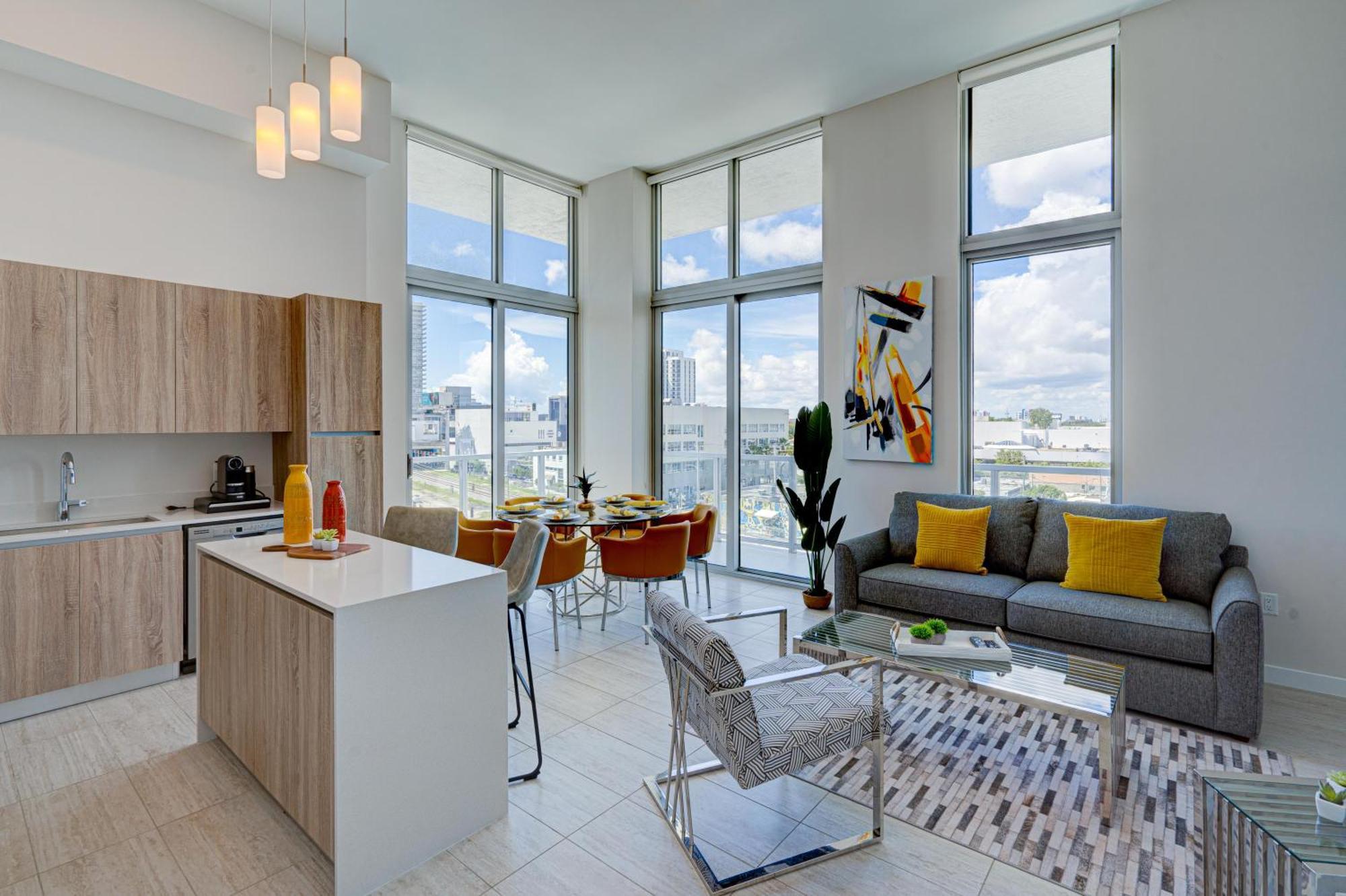 3900-502gj Design District, 2 Bedrooms & 2 Bathrooms * Miami