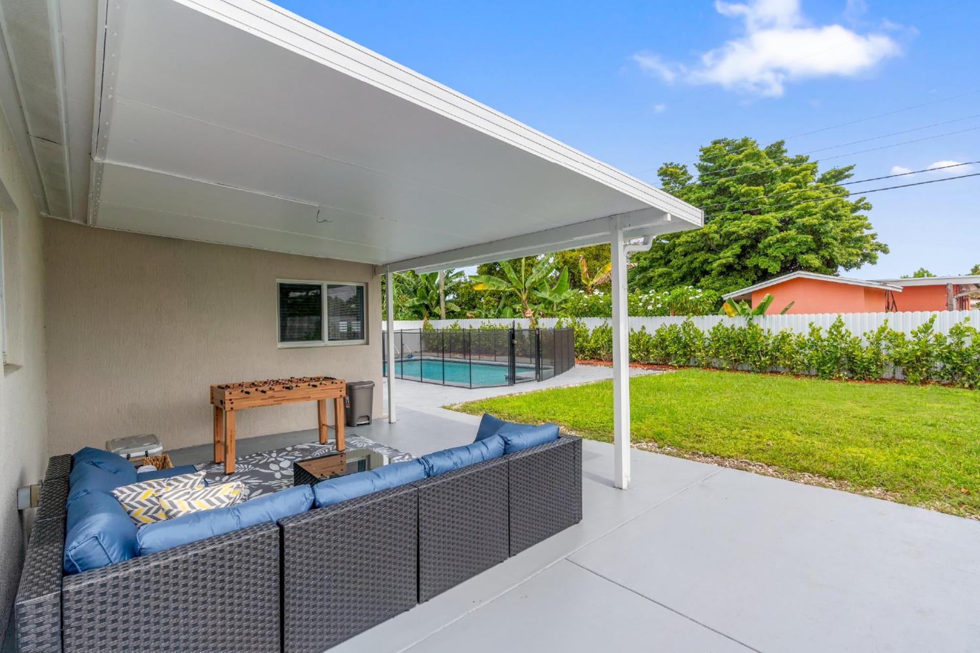 Japandi Style Pool - Bbq Holiday home Miami