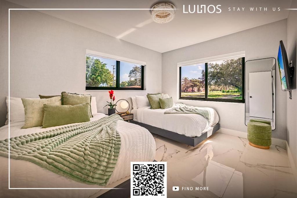 Full Amenities Big House Pool Jacuzzi 6br L64 Miami