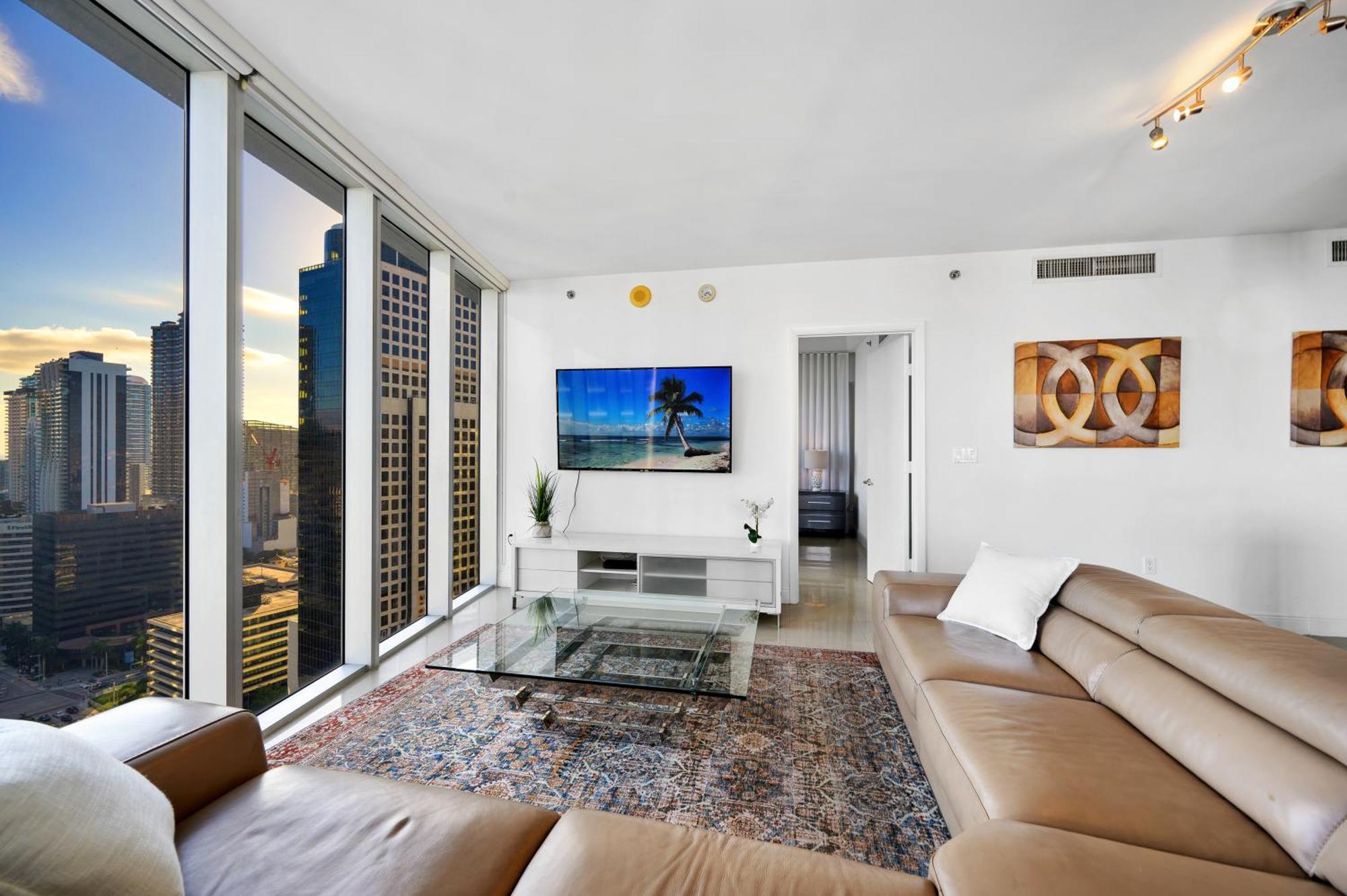 Icon Brickell Corner With Ocean & Pool View And 5 Star * Miami