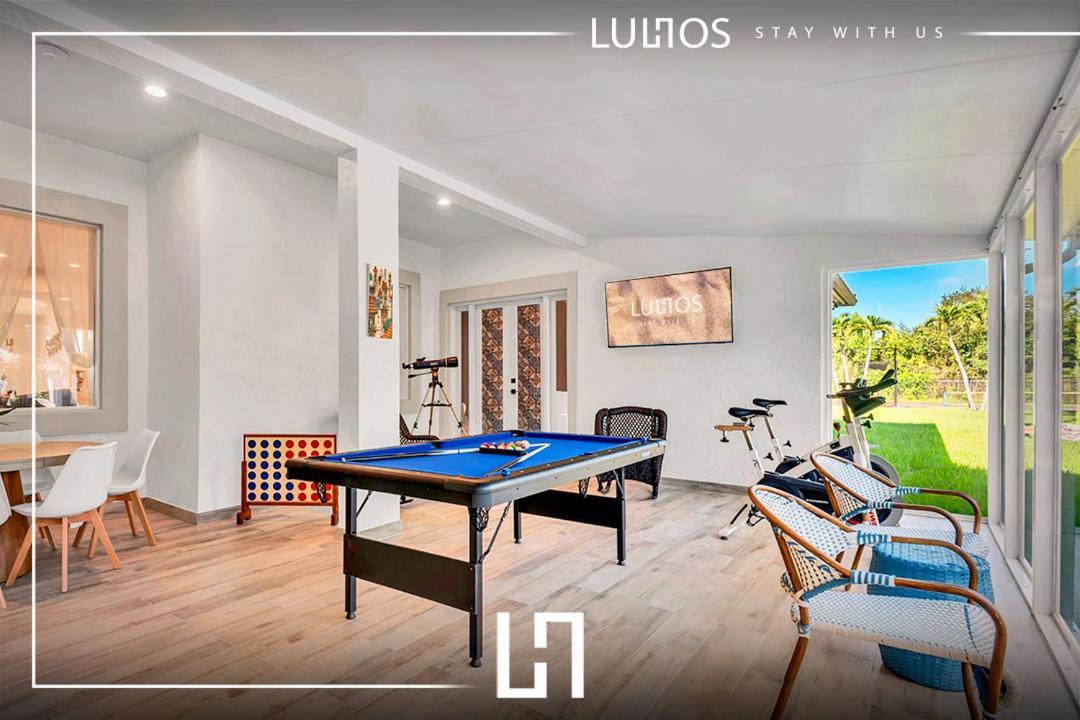 Experience Miami'S Bongo'S House Private Pool And Game Room Luxury Rental L54 Miami