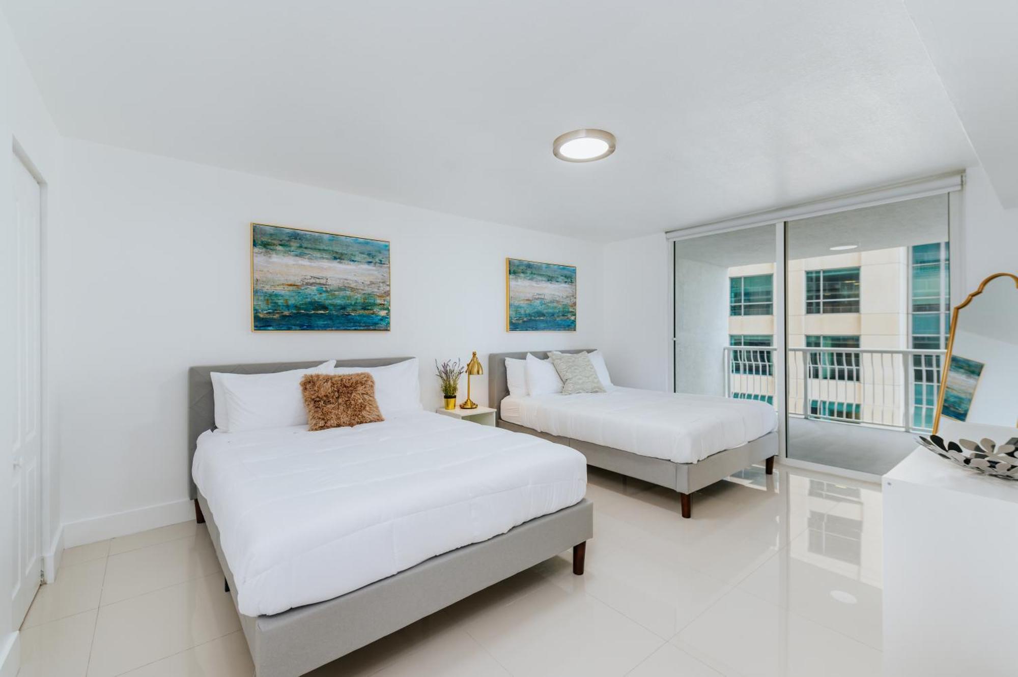 Amazing 2 Bedroom At Brickell, Free Parking Apartment Miami