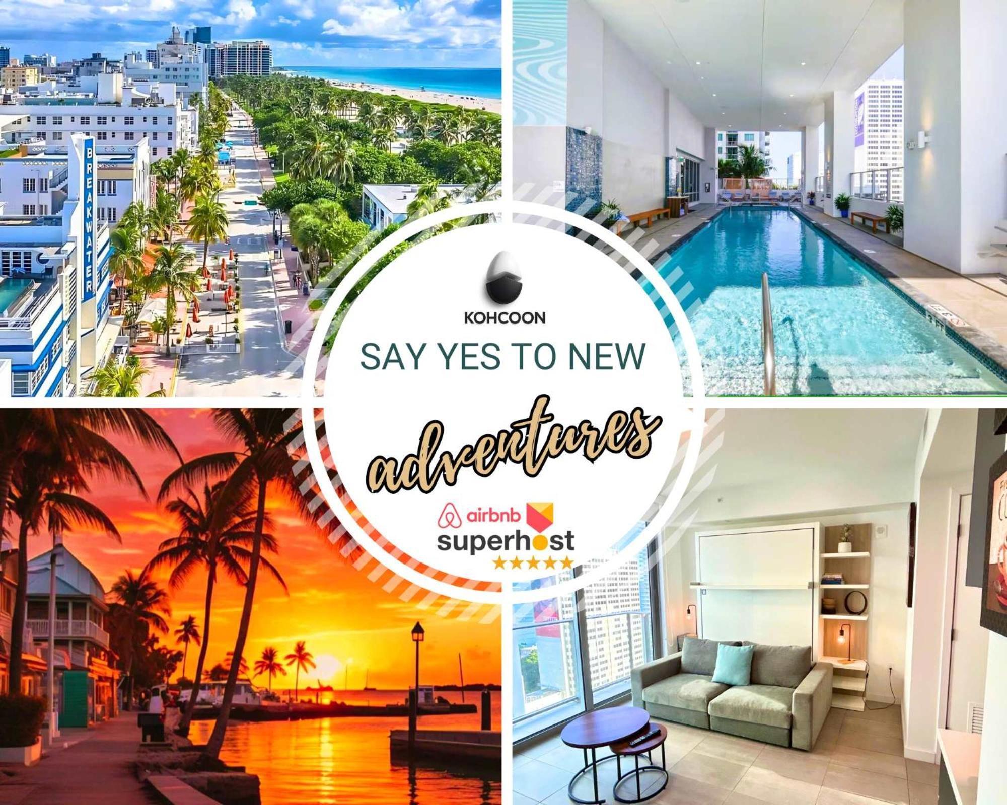 Sky-high Oasis Large Pool & Gym Apartment *