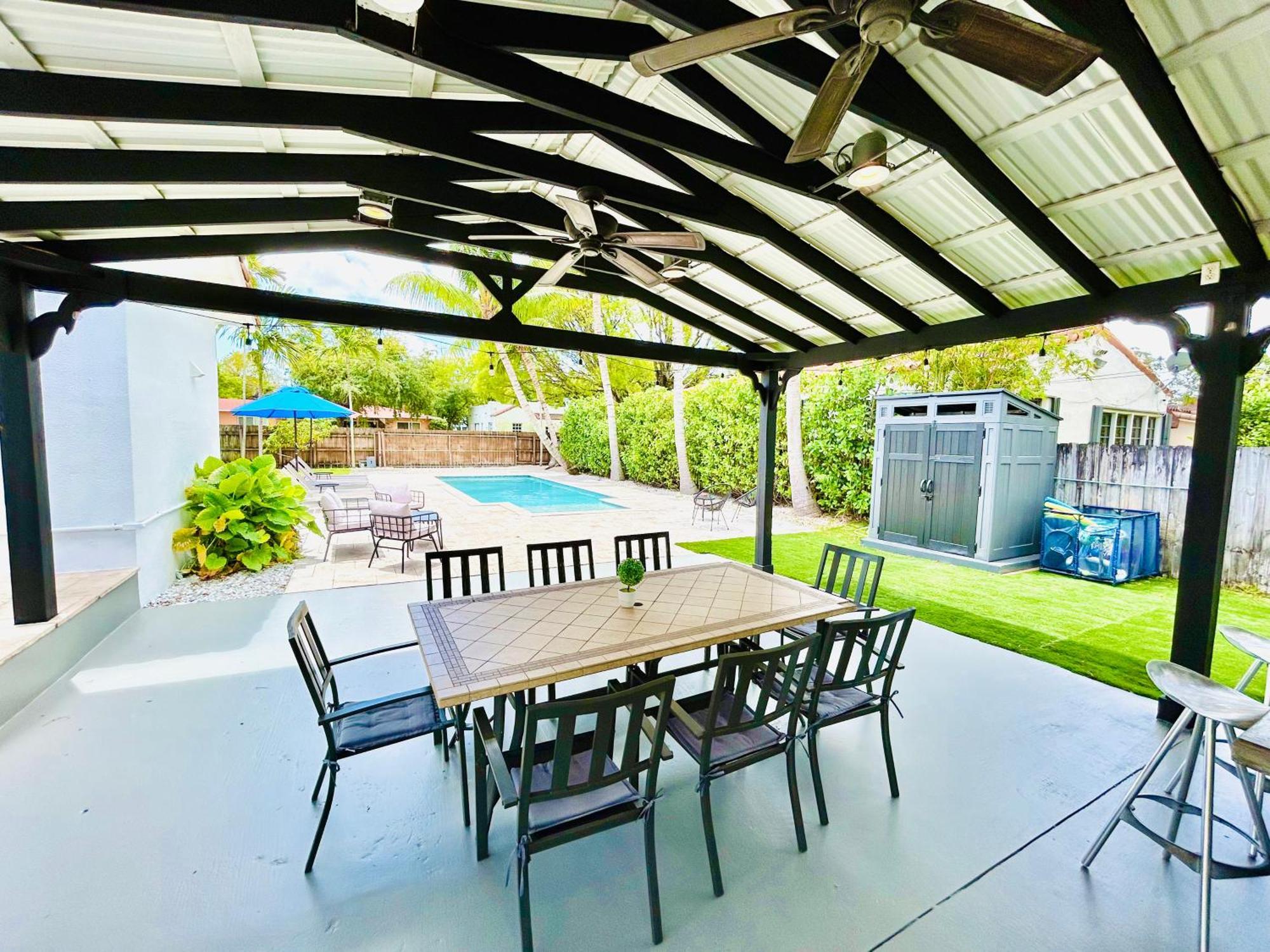 Tropical Paradise 3br Oasis With Heated Pool And Summer Kitchen Holiday home Miami