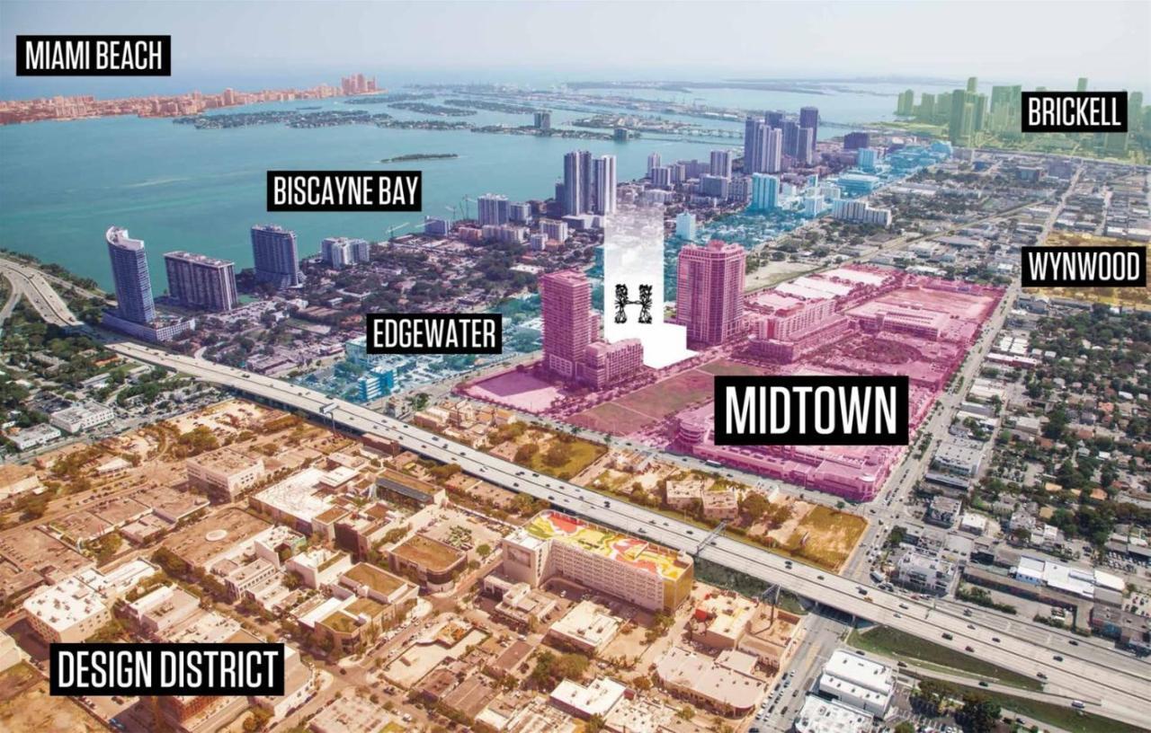 Mid Town Hippie House By The Bay * Miami
