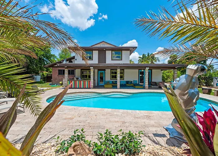 Blockchain - Acre Lot W/ Pool-Hot Tub-Bars-Tiki-Games-Theater!