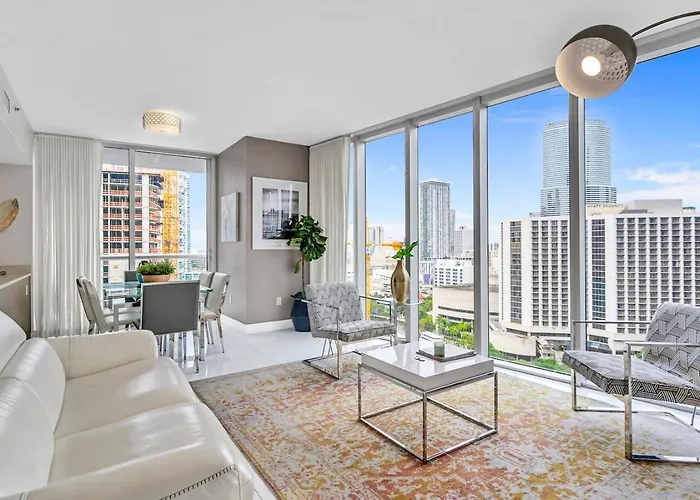 Gorgeous 2Br Icon Brickell-Waterviews-Freespa