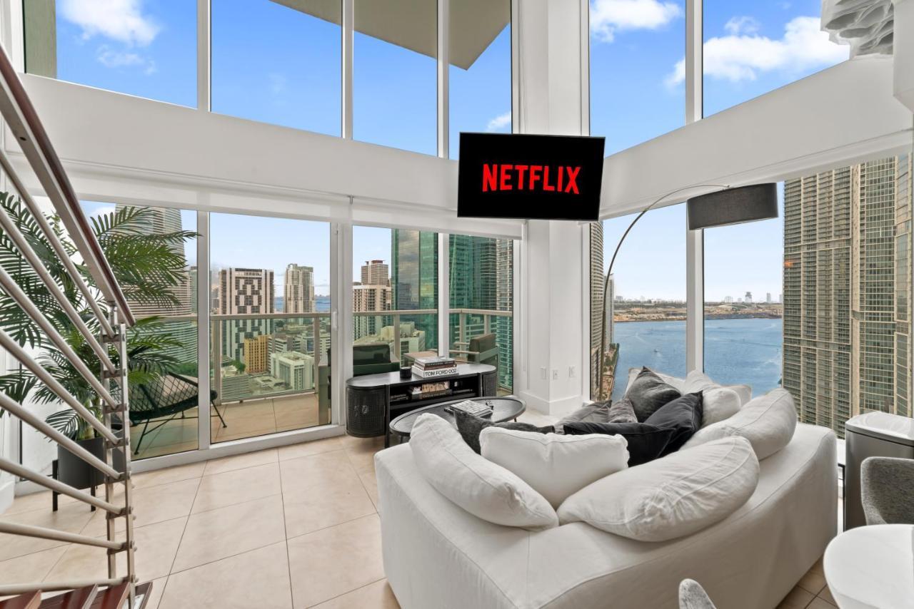 Skyline Serenity - Brickell On The River - Bi-level Loft With Breathtaking Views On The Ocean Miami