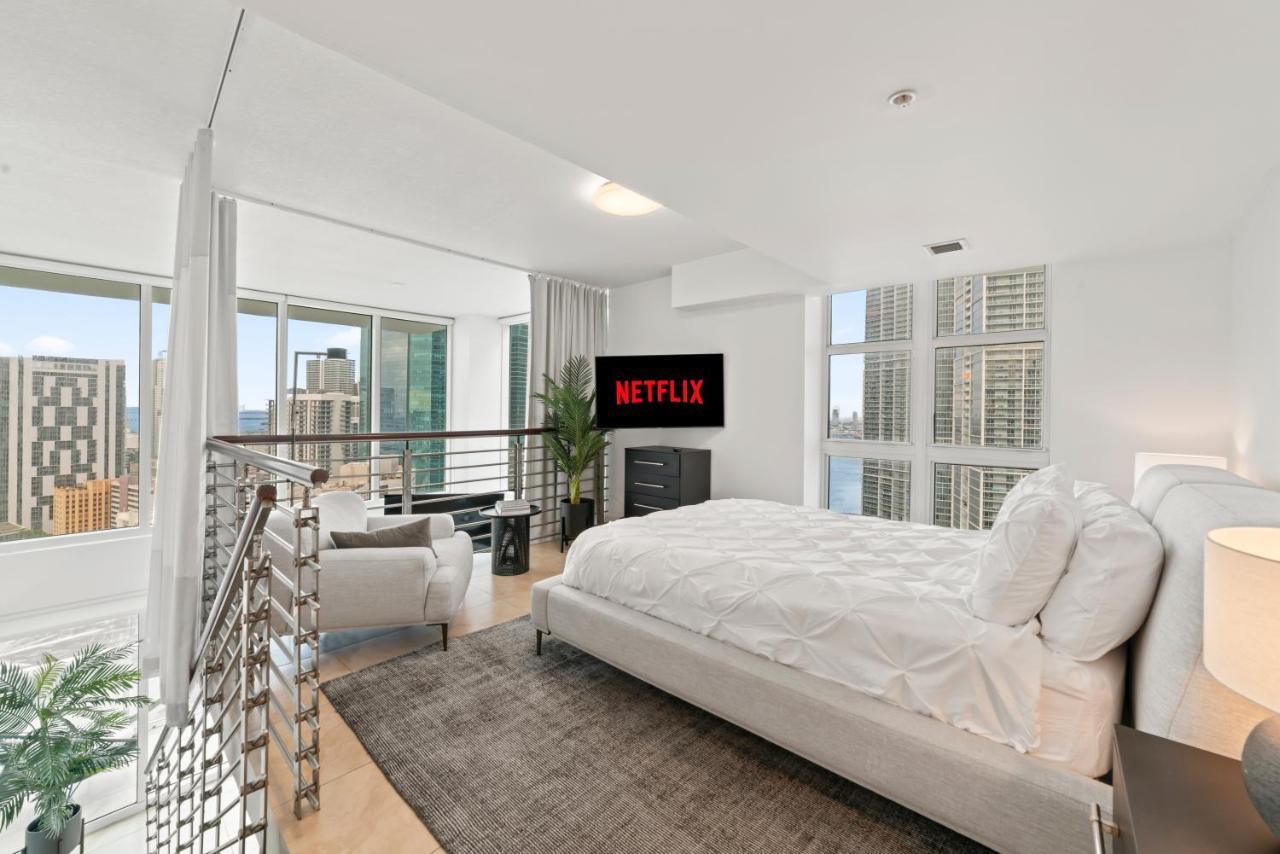 Skyline Serenity - Brickell On The River - Bi-level Loft With Breathtaking Views On The Ocean Apartment Miami