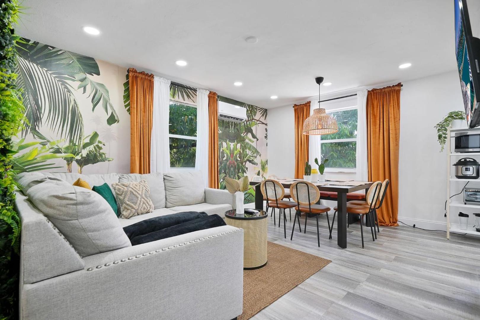 Apartment Vacay Spot Wynwood: Urban Jungle Oasis With Bbq & Nightlife
