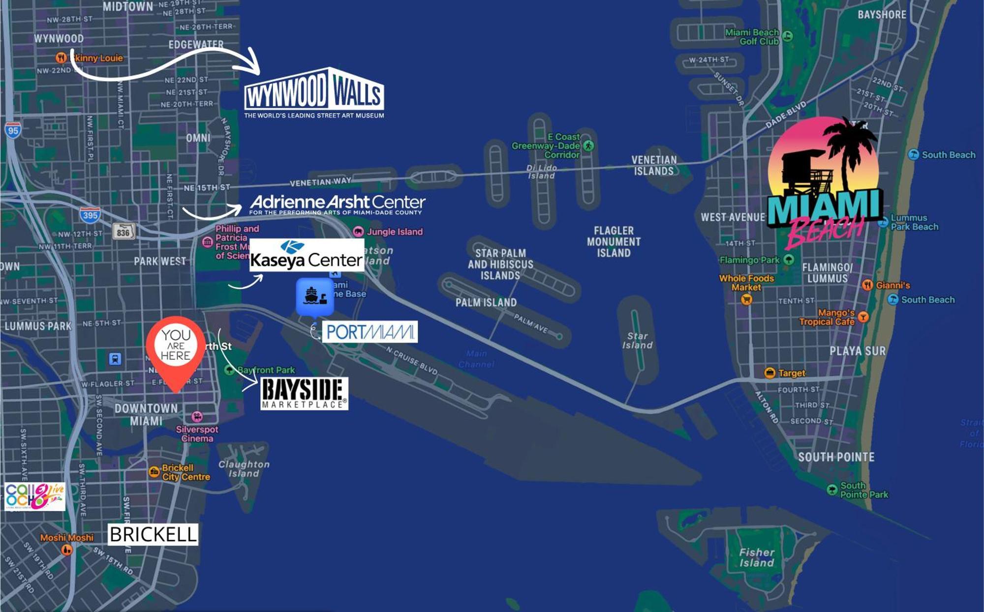 Apartment Skyline Views, Rooftop Pool, Brickell Downtown *