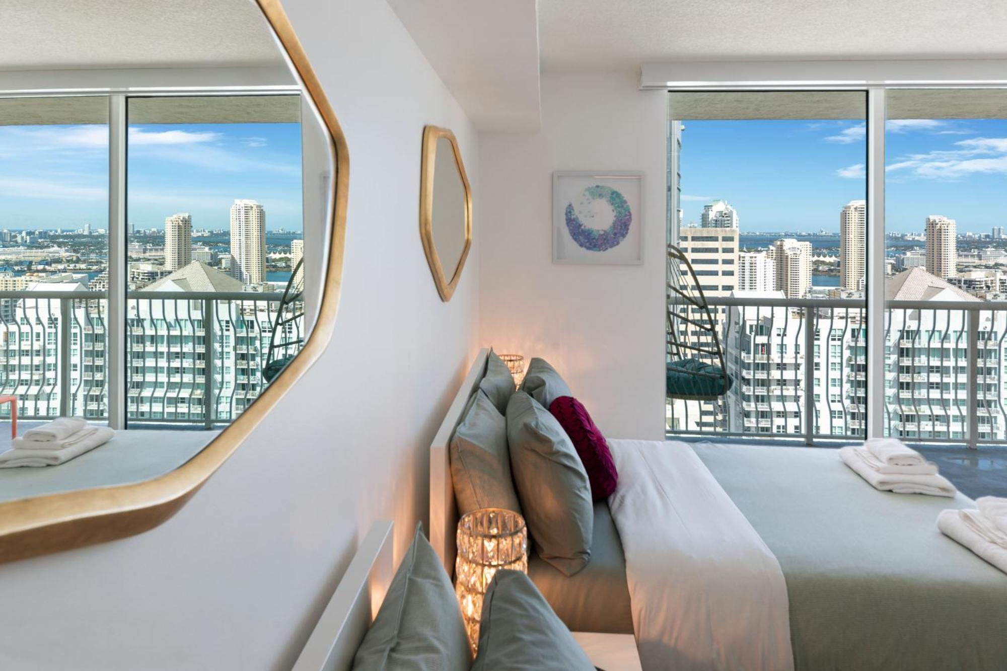 Oceanside Penthouse In Brickell Miami, Pool, Free Parking Apartment *