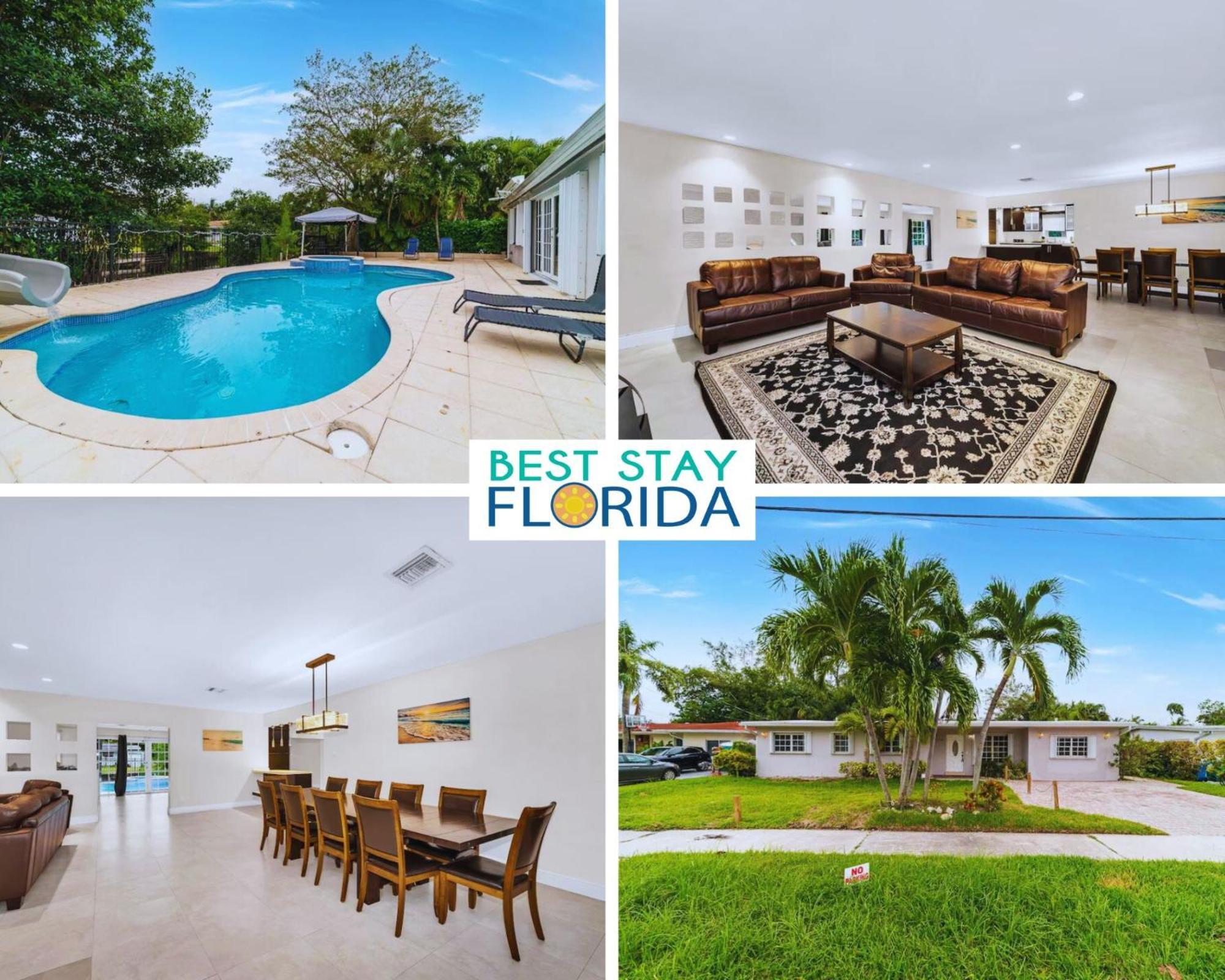 Heated Pool Home, Near Holiday home Miami