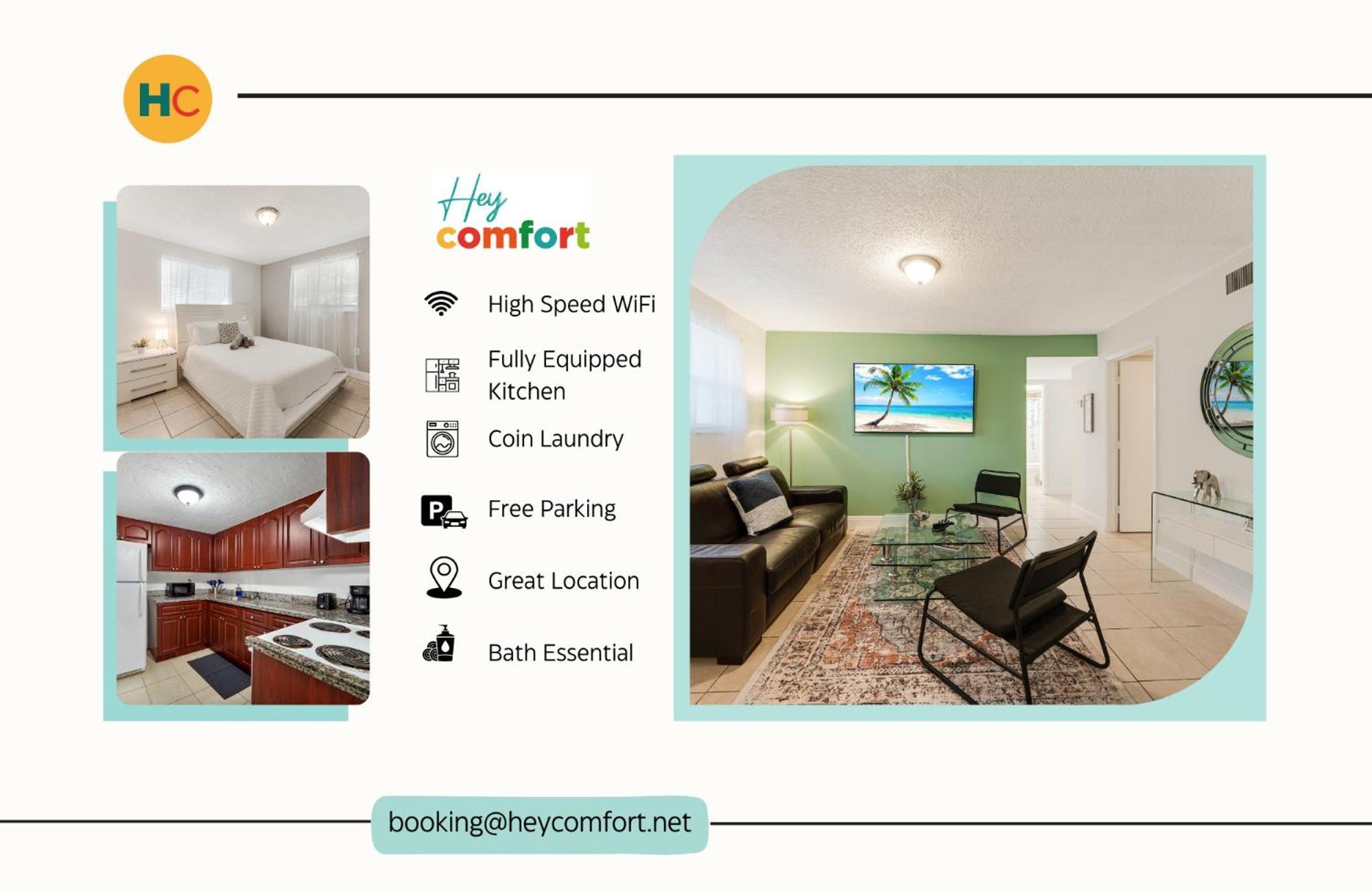 Spacious 3 Bed Centrally Located In Miami