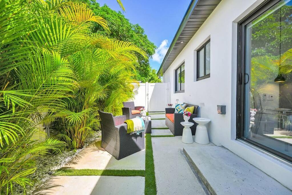 Stylish Oasis In Design District, Near Wynwood Casa de férias Miami