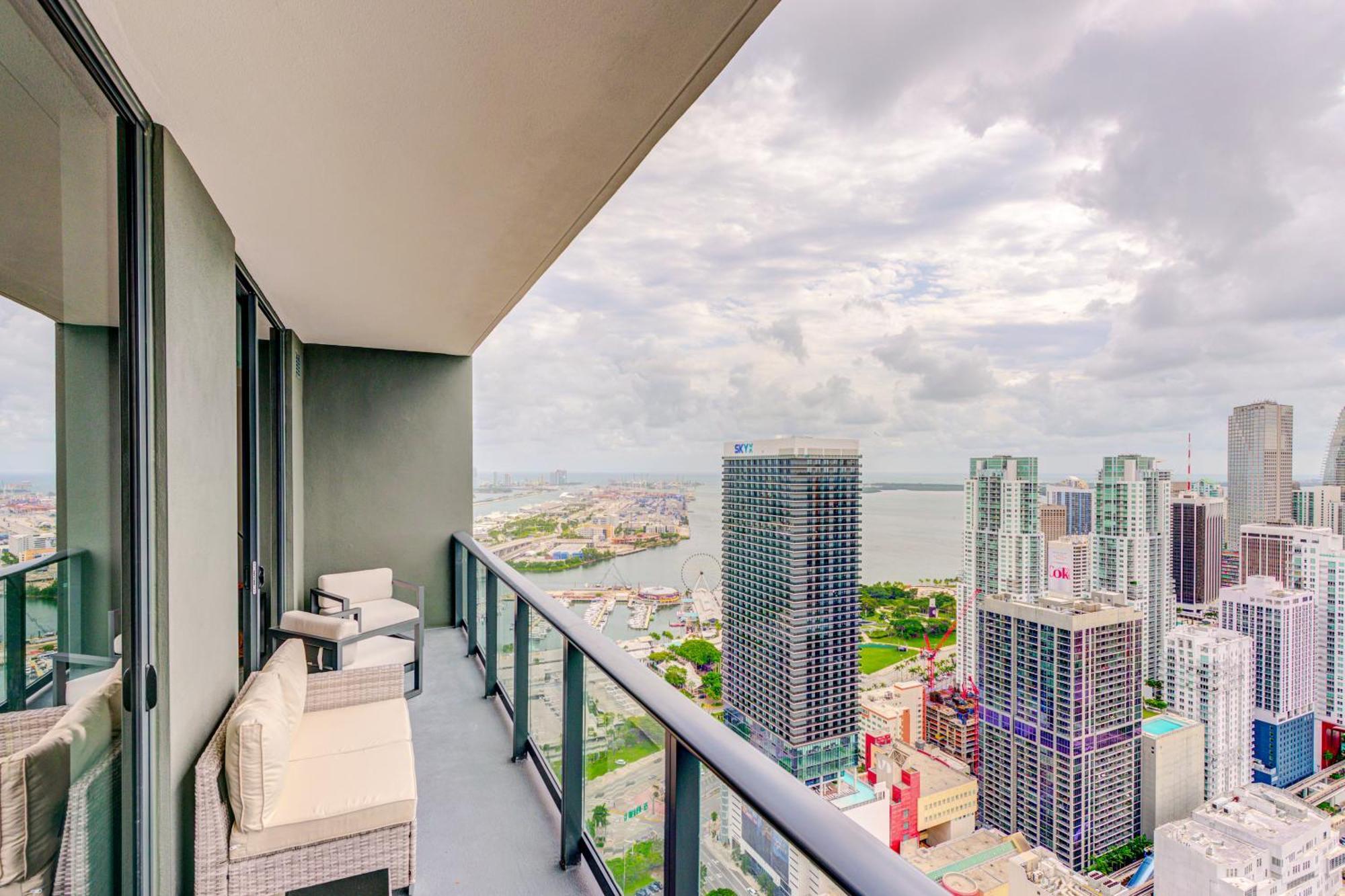 Magic Miami Penthouse Balcony Ocean View, Pool Resort, Spa, Heart Of Miami * Miami