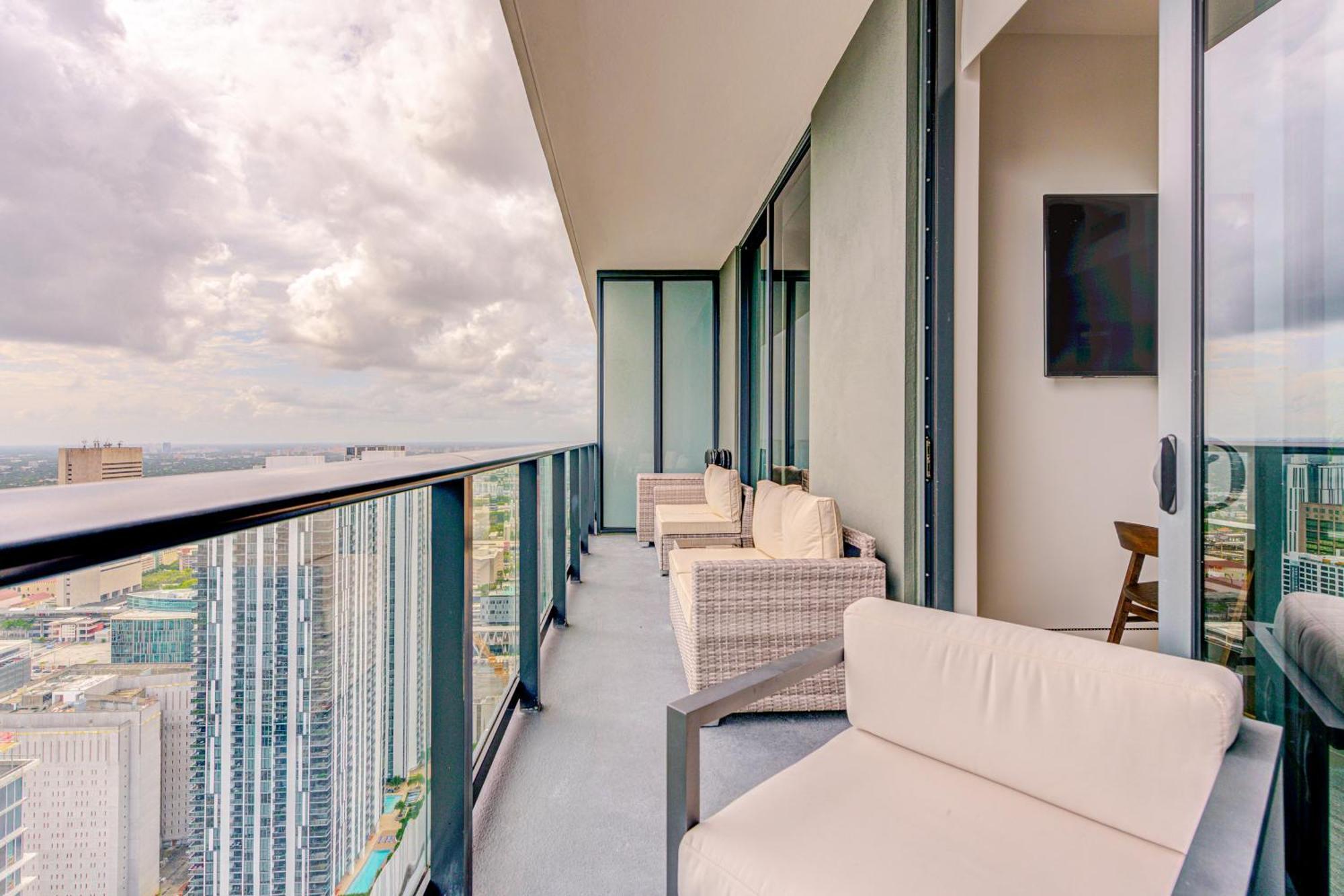 Magic Miami Penthouse Balcony Ocean View, Pool Resort, Spa, Heart Of Miami * Miami
