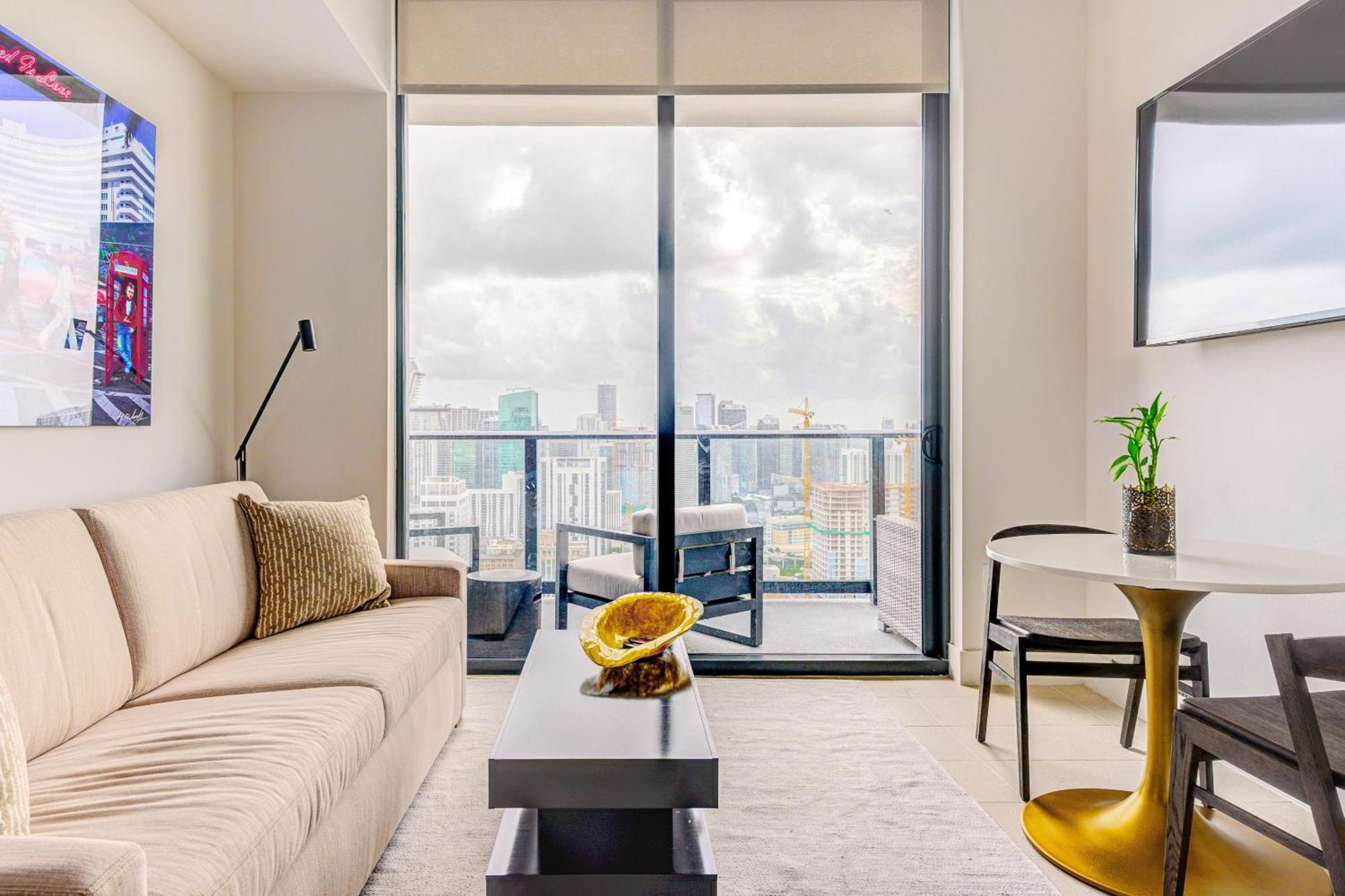 Apartment Magic Miami Penthouse Balcony Ocean View, Pool Resort, Spa, Heart Of Miami