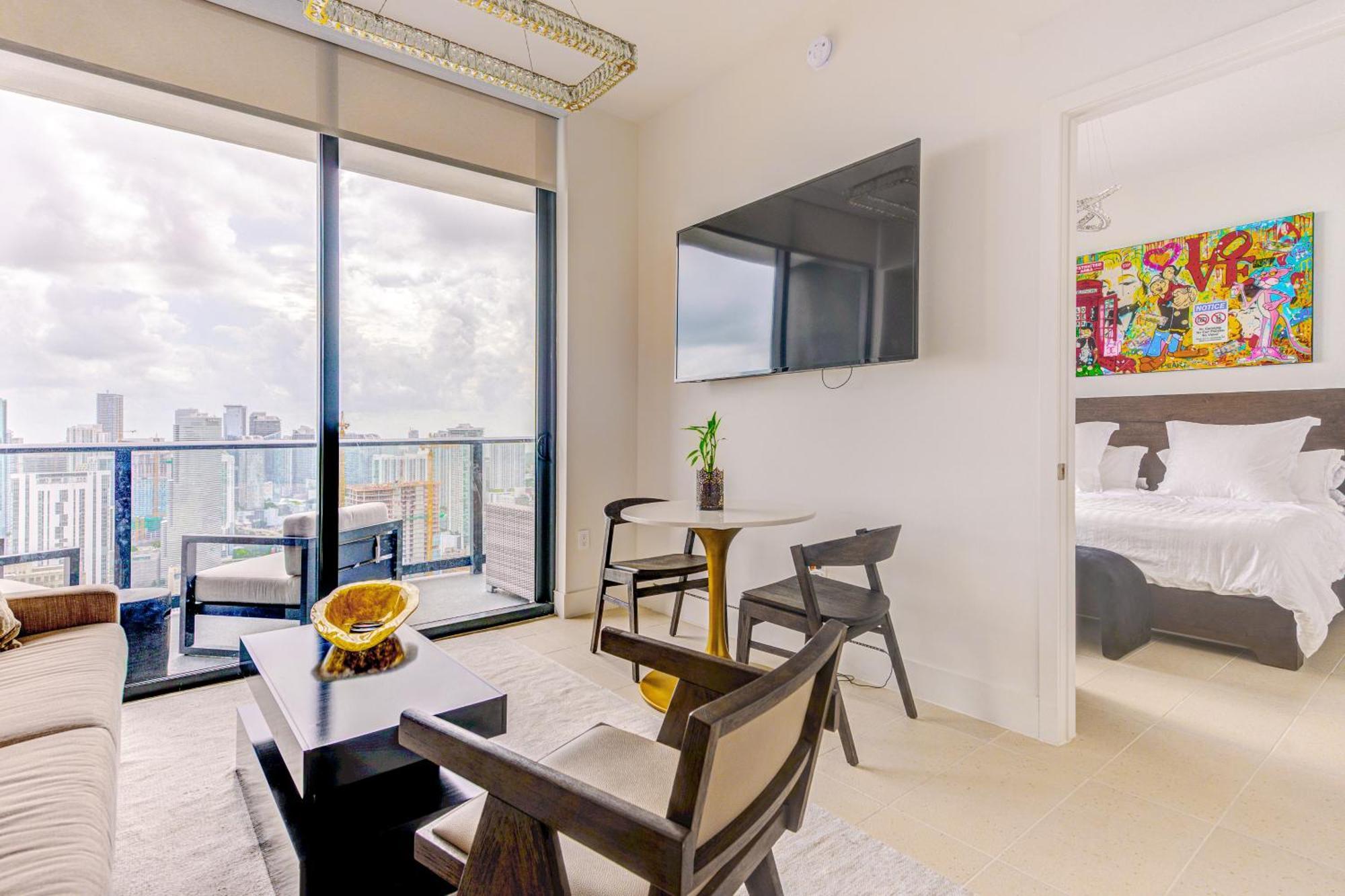 Apartment Magic Miami Penthouse Balcony Ocean View, Pool Resort, Spa, Heart Of Miami *