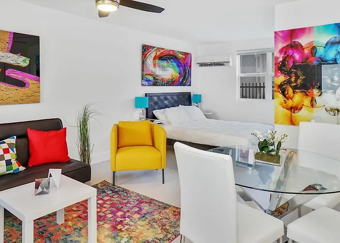 Colorful Studio In Wynwood By Sonder