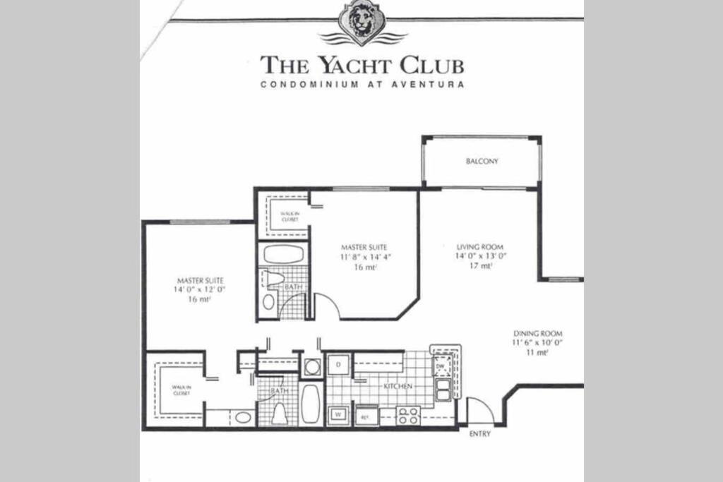 Apartment Yacht Club At Aventura Amazing Marina View Parking Included *