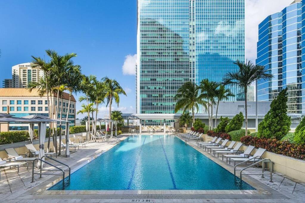 Apartamento Brickell Free Parking 4 People Pool Ocean View