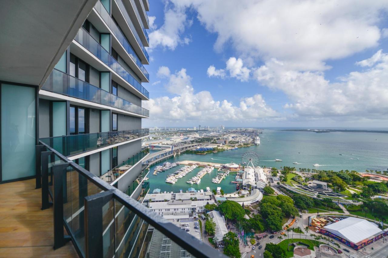 Amazing Apt With Panoramic Views Of Bayside Apartamento Miami