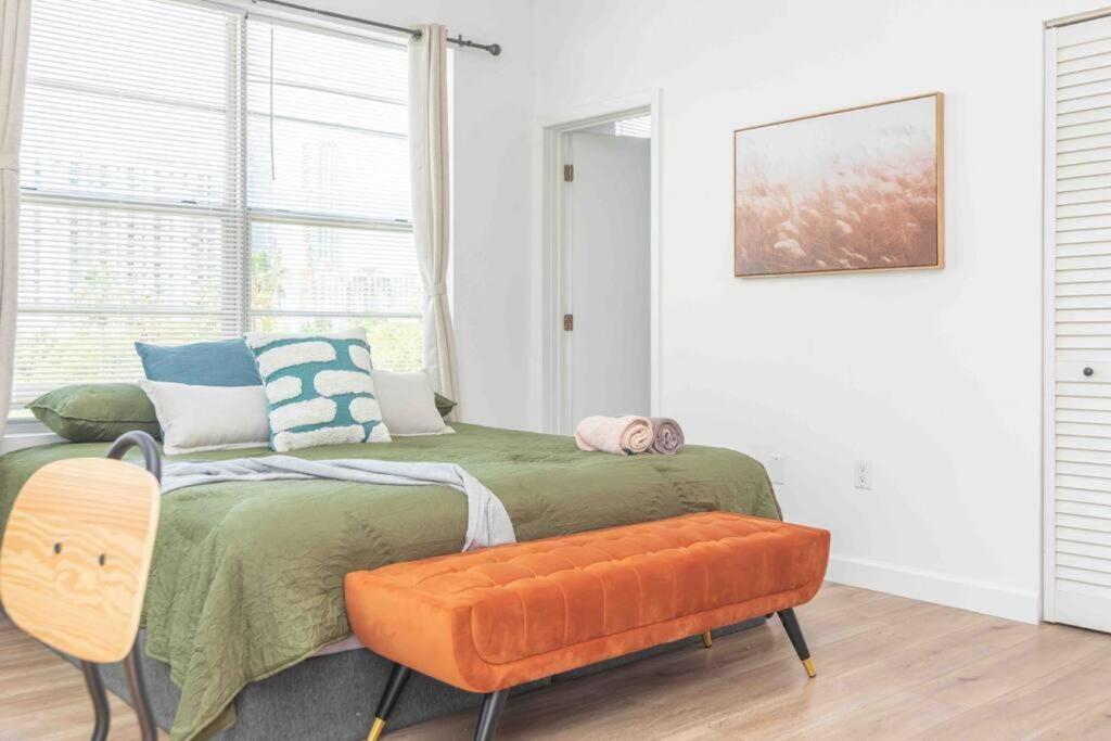 Apartamento Downtown 1-br With Balcony - 5 Minutes To Wynwood Miami