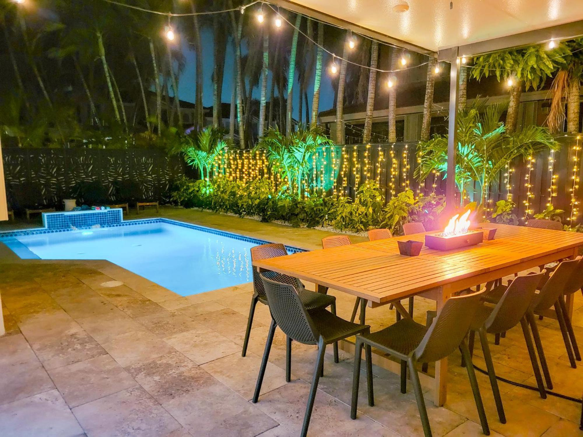 Luxe Pool, Bbq & Fire Pit - 5 Min To Dolphinmall Casa de férias Miami