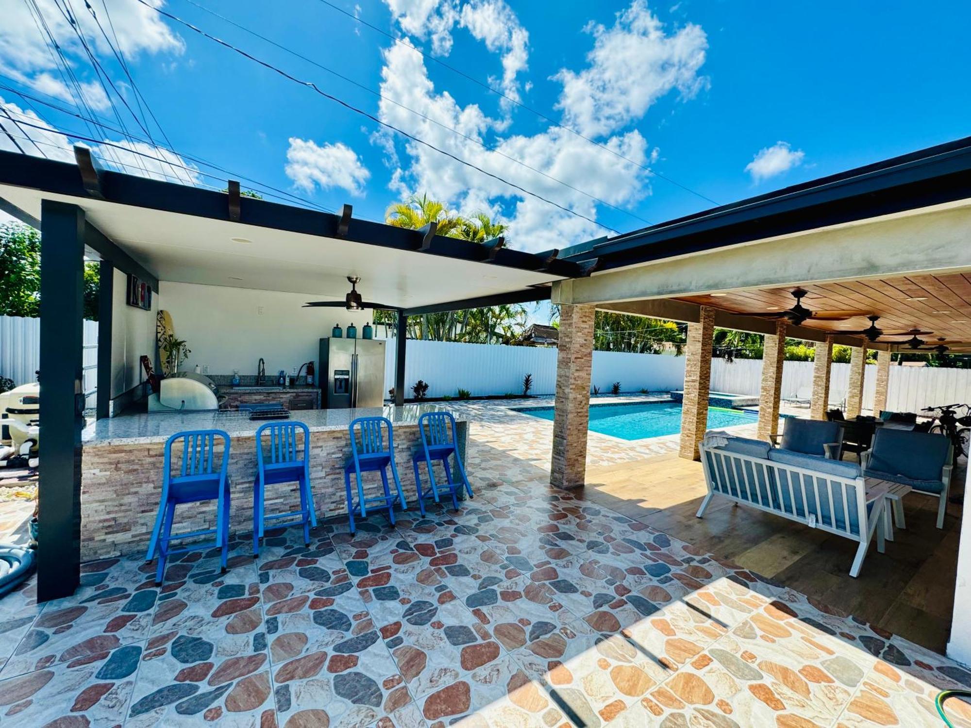 Heated Pool Hot Tub Miami