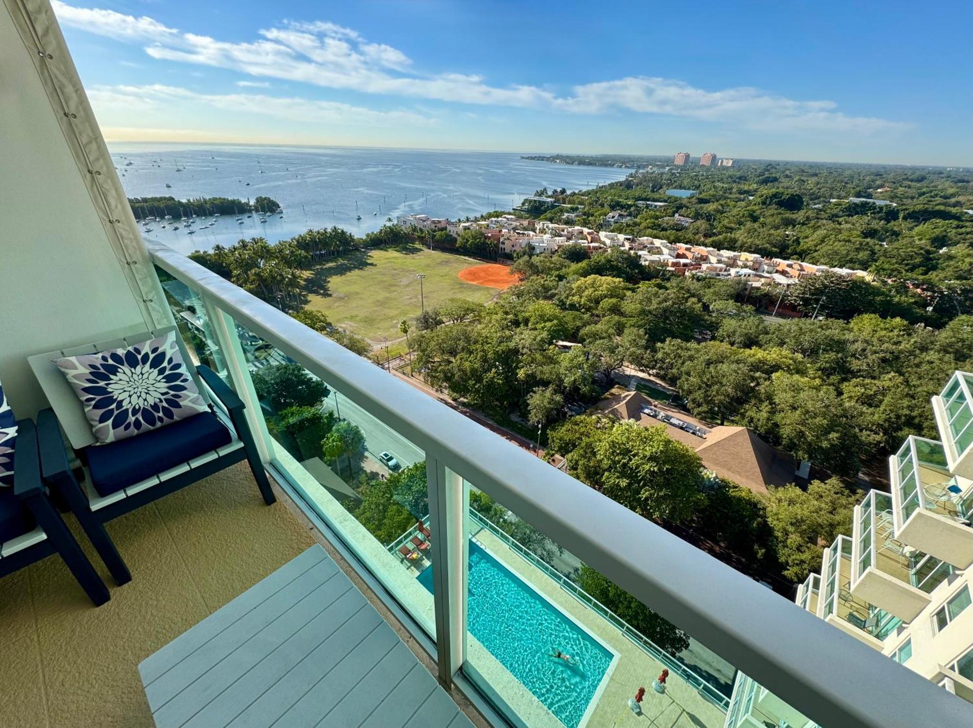 Balcony Ocean View ! Wifi - Pool - Gym - Parking Aparthotel Miami