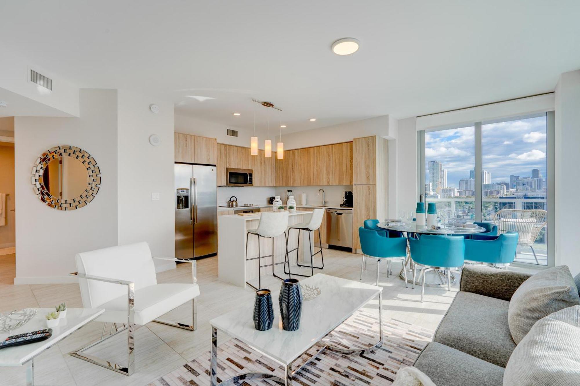 Apartment 3900-902ch Design District, 2 Bedrooms & 2 Bathrooms Miami