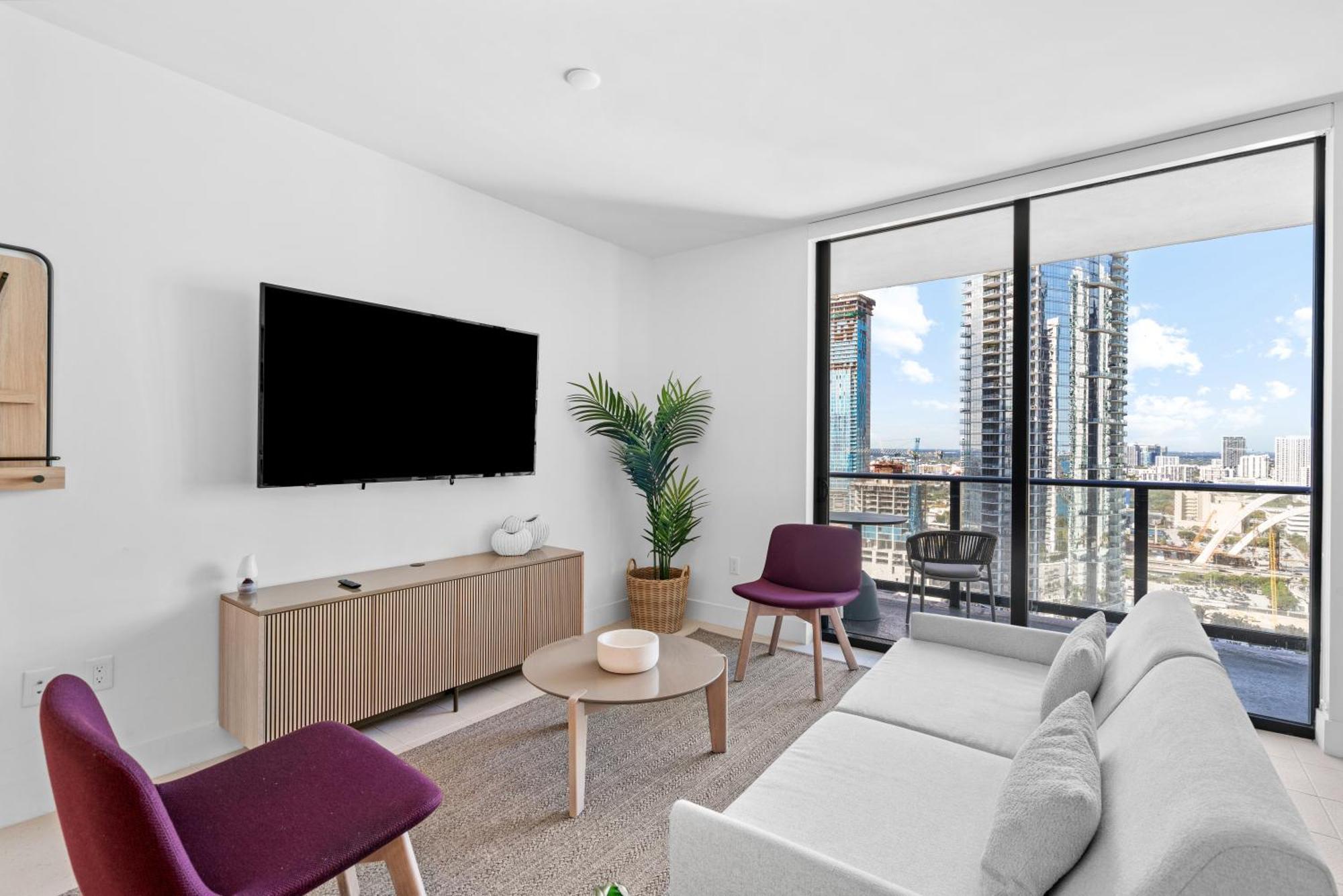Luxury 2-bdrm In The Heart Of Downtown Apartamento